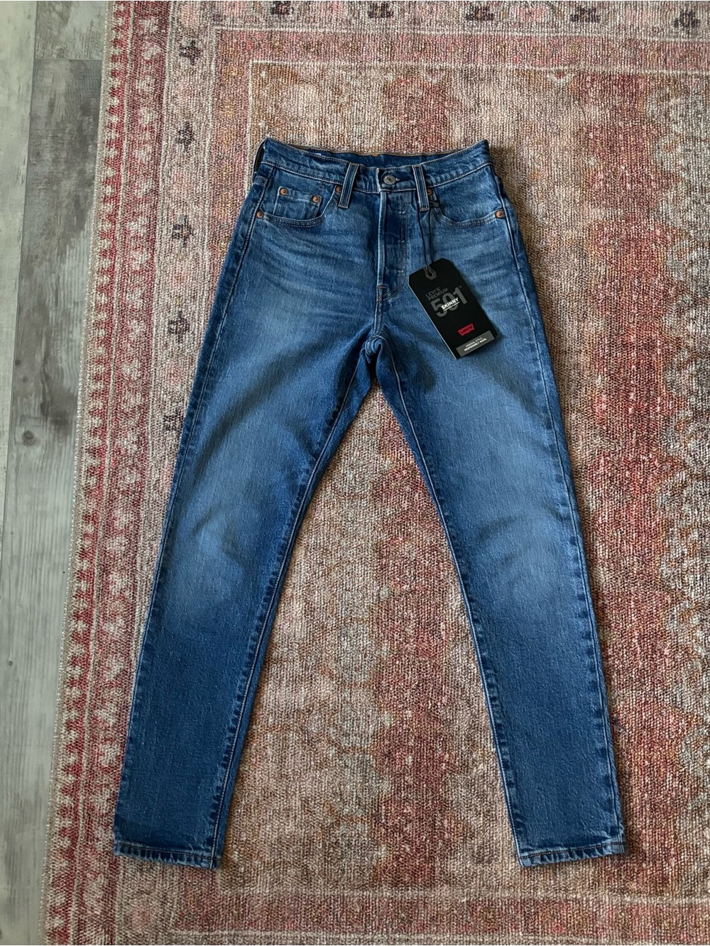 Levi's 501 Skinny Jeans - Picture 2 of 5